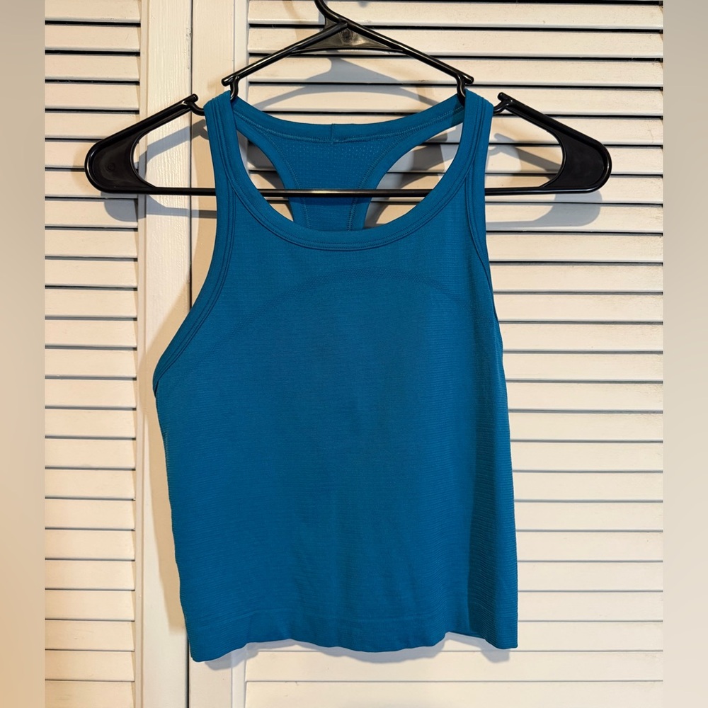 Lululemon Swiftly Tech Cropped Racerback Tank